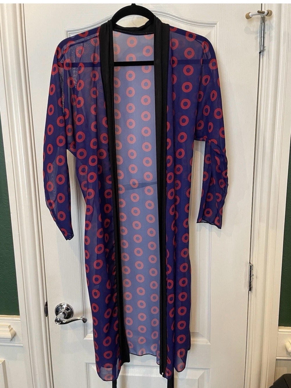 Phish Donut Robe Cape Fishman Donuts sheer S/M